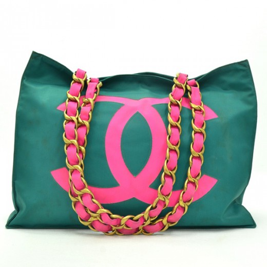 pink chanel chain bag strap