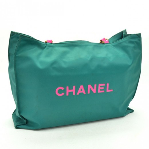 Chanel Tote Bag AS0787 B00757 N4712, Green, One Size