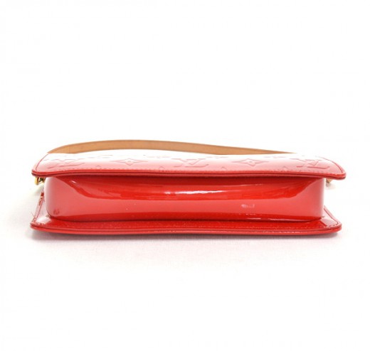 Louis Vuitton Monogram Vernis Lexington Pochette M91574 Red Patent leather  Enamel ref.903537 - Joli Closet