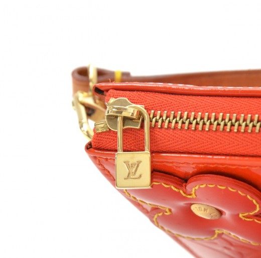 Orange Louis Vuitton Patent Miroir Venice Crossbody Bag, RvceShops Revival