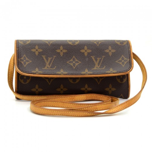 Louis Vuitton Monogram Pochette Twin PM, Louis Vuitton Handbags