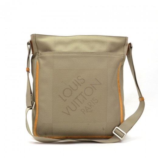 Louis Vuitton Used Companion Damier Jean Gry/Nylon/Gry Bag