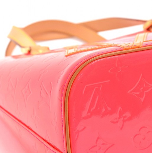 Houston leather handbag Louis Vuitton Pink in Leather - 25086786