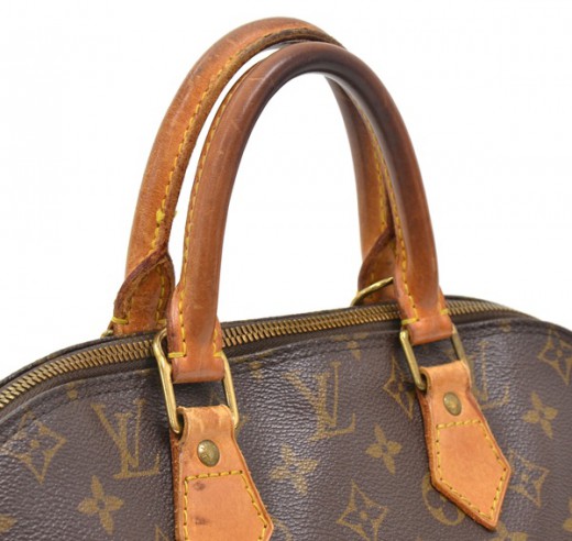 Alma cloth handbag Louis Vuitton Brown in Cloth - 10651930