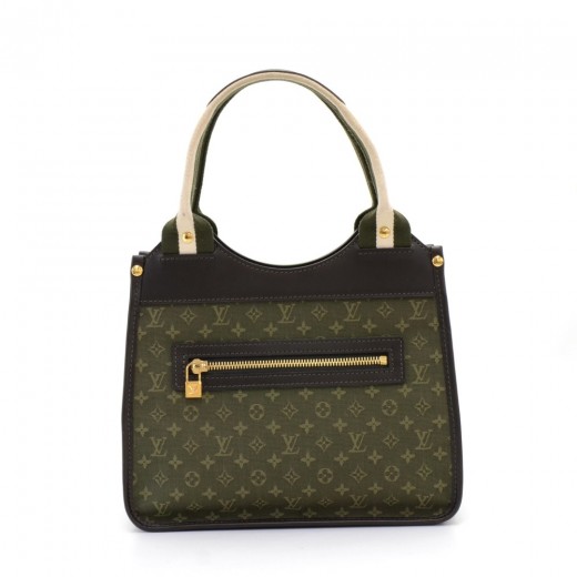 Louis Vuitton Vintage - Monogram Mini Lin Sac Kathleen Bag - Green