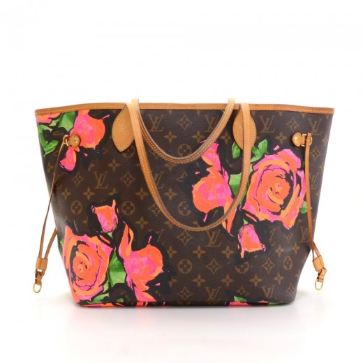 Louis Vuitton Louis Vuitton Neverfull MM Stephen Sprouse Monogram