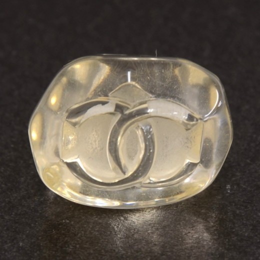 好きに Chanel Chanel Ring Clear Logo CC アクセサリー