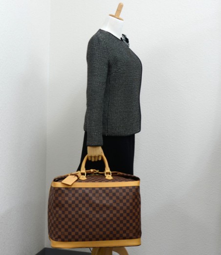 Louis+Vuitton+Cruiser+Bag+45+Brown+Leather for sale online