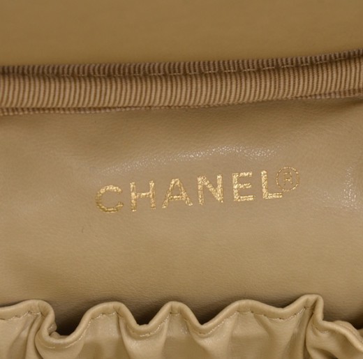 Chanel Chanel Yellow Caviar Leather Vanity Bag Cosmetic case CC