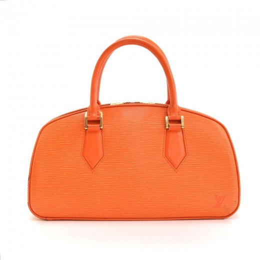 louis vuitton orange handbag