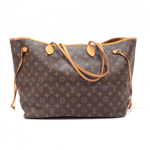 Pre-Owned Louis Vuitton Neverfull GM Monogram GM Brown 