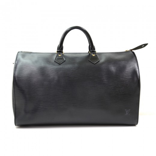 Louis Vuitton Pre-Owned Black Epi Speedy 40 Leather Handbag