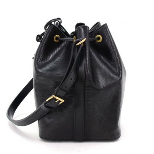 LOUIS VUITTON Epi Petit Noe Shoulder Bag Black M44102 LV Auth lt626 Leather  ref.658452 - Joli Closet