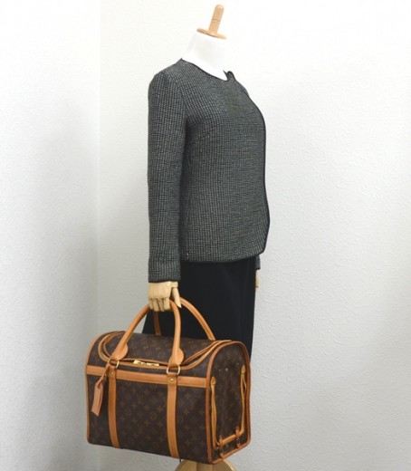 Louis Vuitton - Louis Vuitton Dog Carrier 40 Monogram Canvas Luggage Bag