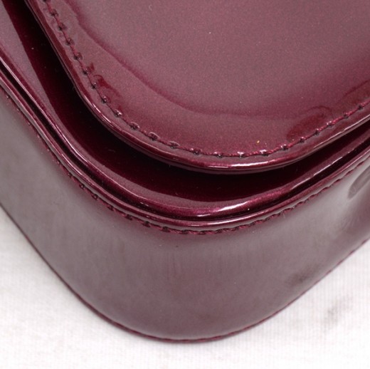 Louis Vuitton Purple Monogram Vernis Bedford Leather Patent leather  ref.771584 - Joli Closet