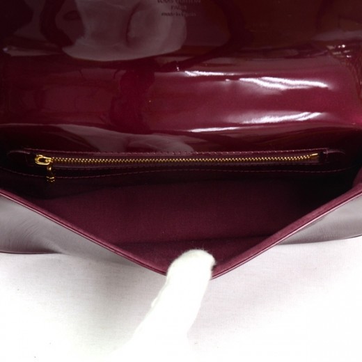 Louis Vuitton Louis Vuitton Purple Violette Vernis Leather Sobe Grive