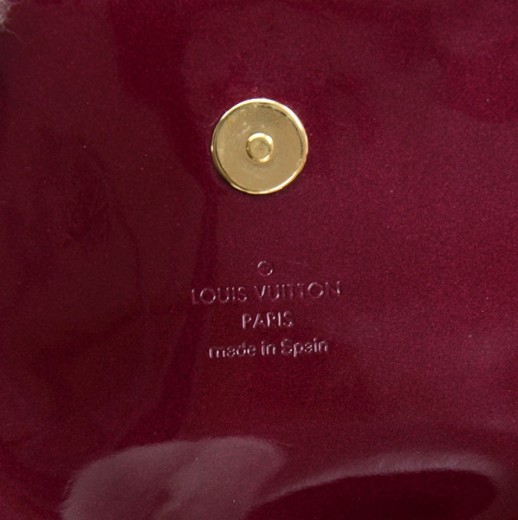 Louis Vuitton Louis Vuitton Purple Violette Vernis Leather Sobe Grive