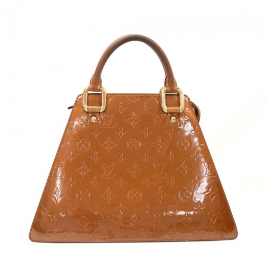 Pre-Owned Louis Vuitton Forsyth GM Monogram Vernis Handbag - Very Good  Condition 