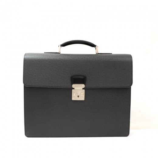 LOUIS VUITTON Epi Robusto 2 Compartment Briefcase Black 383500