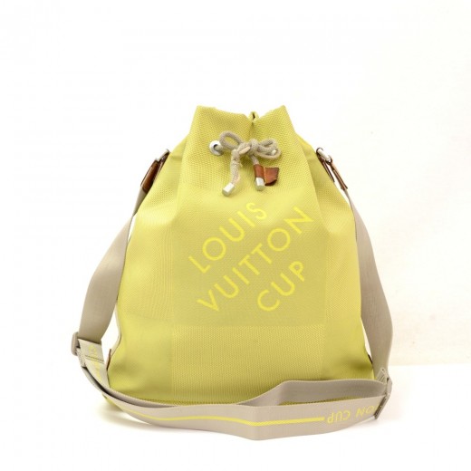 Louis Vuitton 2002 Pre-owned America's Cup Shoulder Bag - Yellow