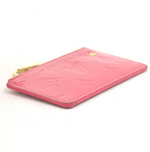 Louis Vuitton Vernis? coin case pink From Japan 94218535214 Pre-owned