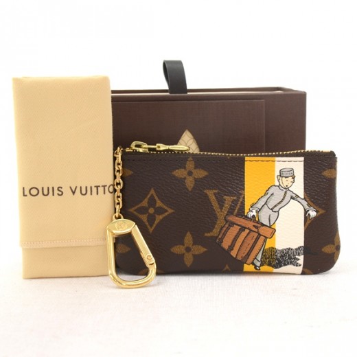 Authentic Louis Vuitton Monogram Pochette 6 Cles Key Case Holder
