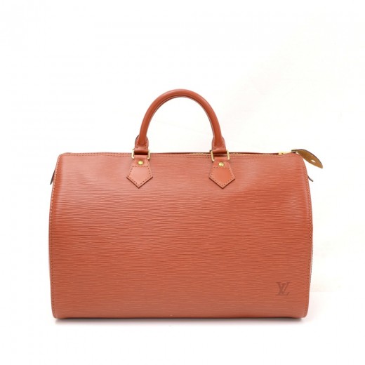 Louis Vuitton Epi Speedy 35 - Black Handle Bags, Handbags