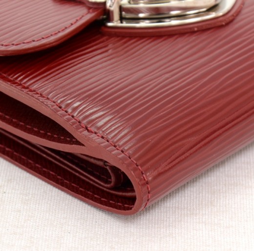 Leather wallet Louis Vuitton Red in Leather - 36160180