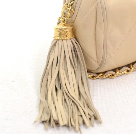 福袋 Quilted White Chanel Vintage Chanel Leather Bag Shoulder バッグ