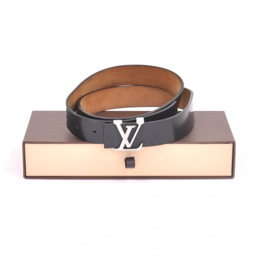 Louis Vuitton Womens Ceinture Initial 30mm Black Epi Leather Belt, Siz –  Vanessa Jane