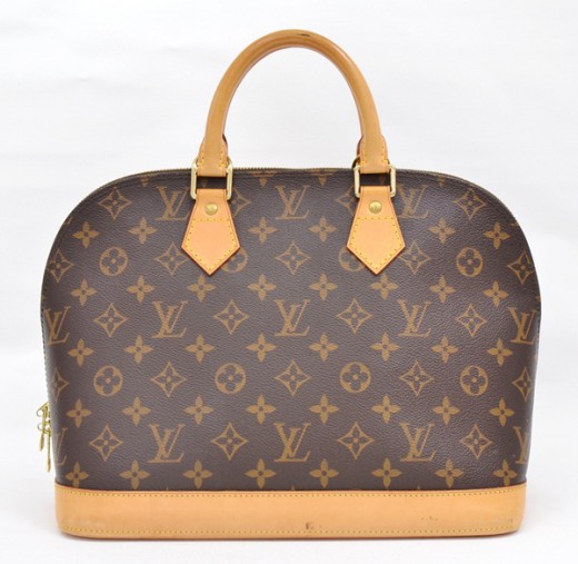 Sac d'épaule leather handbag Louis Vuitton Brown in Leather - 37011976