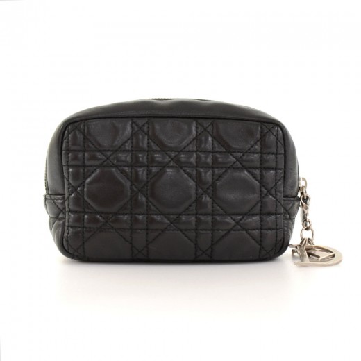 🖤Chanel Beauty VIP Xmas Gift Cosmetic Clutch Pouch Bag Handbag  Black🖤Genuine