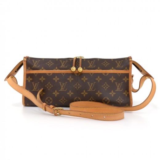 Louis Vuitton Popincourt Monogram Leather Shoulder Hand Bag