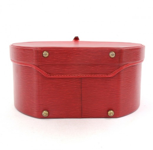 Louis Vuitton Red Epi Leather Jewelry Box at 1stDibs