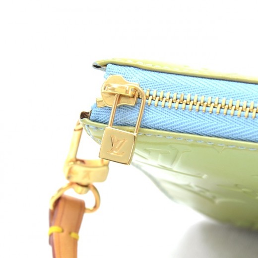 Louis Vuitton Louis Vuitton Verni Brie Carbox Handbag Light Green