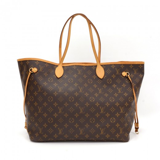 LOUIS VUITTON LOUIS VUITTON Weekend GM Tote Bag 2way M45733 Monogram canvas  Brown BK Used mens M45733｜Product Code：2101217421928｜BRAND OFF Online Store
