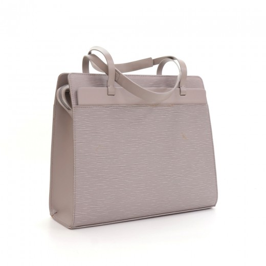 Louis Vuitton Louis Vuitton Croisette PM Lilac Epi Leather Hand Bag