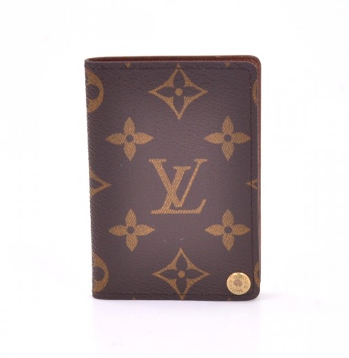 Louis Vuitton Louis Vuitton Brown Monogram Canvas Credit Card Holder