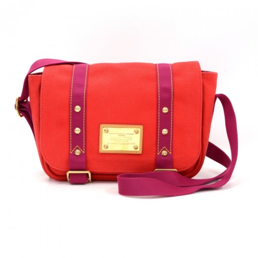 Louis Vuitton Antigua Lt Ed PM in Red - SOLD