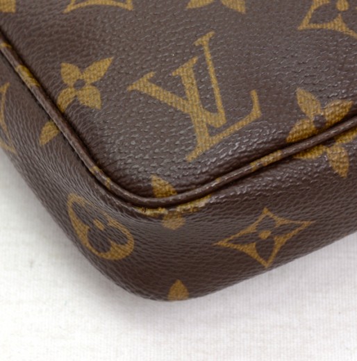 Lous Vuitton brown monogram canvas pochette - BOPF