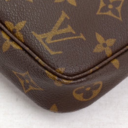 Lous Vuitton brown monogram canvas pochette - BOPF