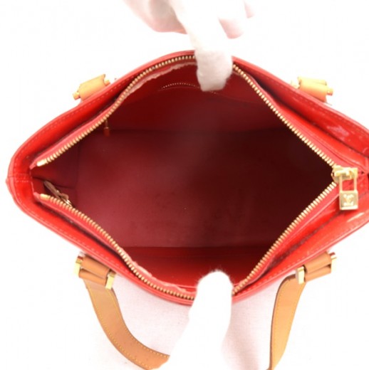 Louis Vuitton Vernis Leather Houston Bag Red LVJP623 - Bags of