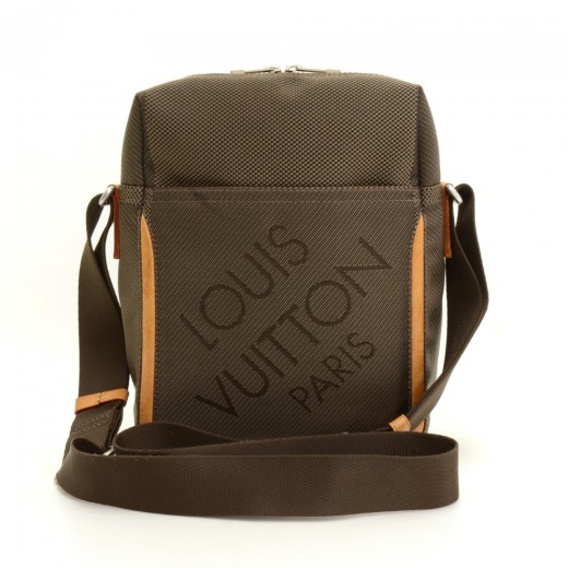 Louis Vuitton Vintage - Damier Geant Citadin - Brown - Fabric