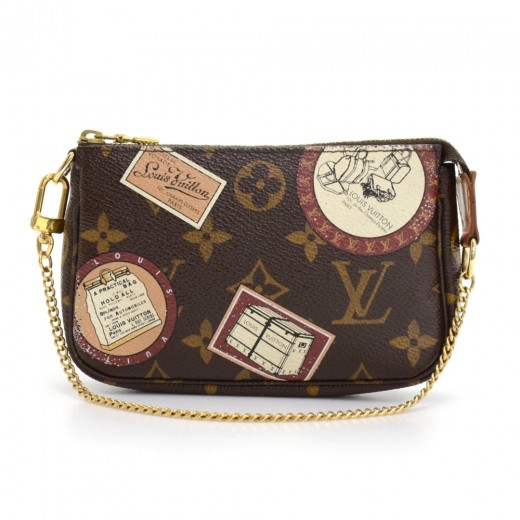 MINI POCHETTE ACCESSOIRES  Painted purse, Cowhide leather, Mini