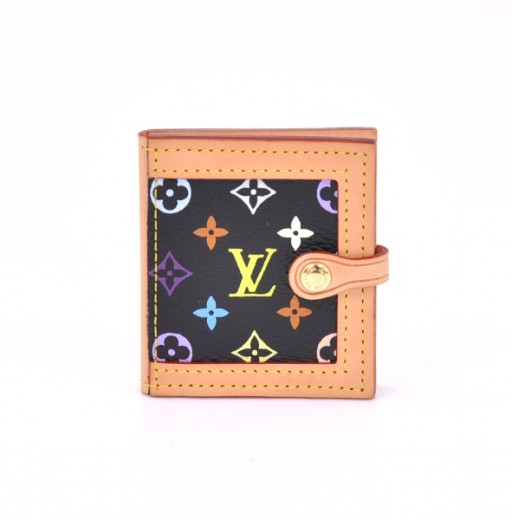 coin card holder small bag Louis Vuitton Multicolour in Plastic