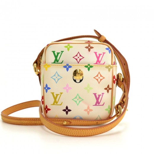 Louis Vuitton Rainbow Python LV Arch PM - White Handle Bags
