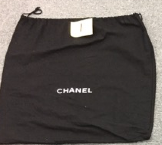 Chanel 1 Chanel Black Dust Bag For Medium Bags