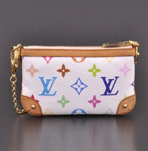 Louis Vuitton Monogram Multicolore Kate Clutch - White Clutches, Handbags -  LOU748616