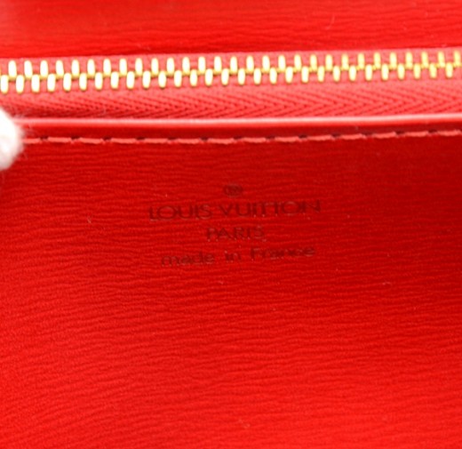 Louis Vuitton 1995 Camellia Red Epi Line Malesherbes Bag · INTO