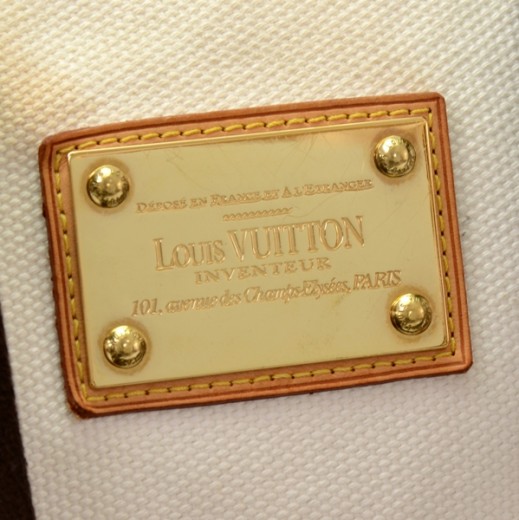 Louis Vuitton Louis Vuitton White Canvas Inventeur Antigua Cabas